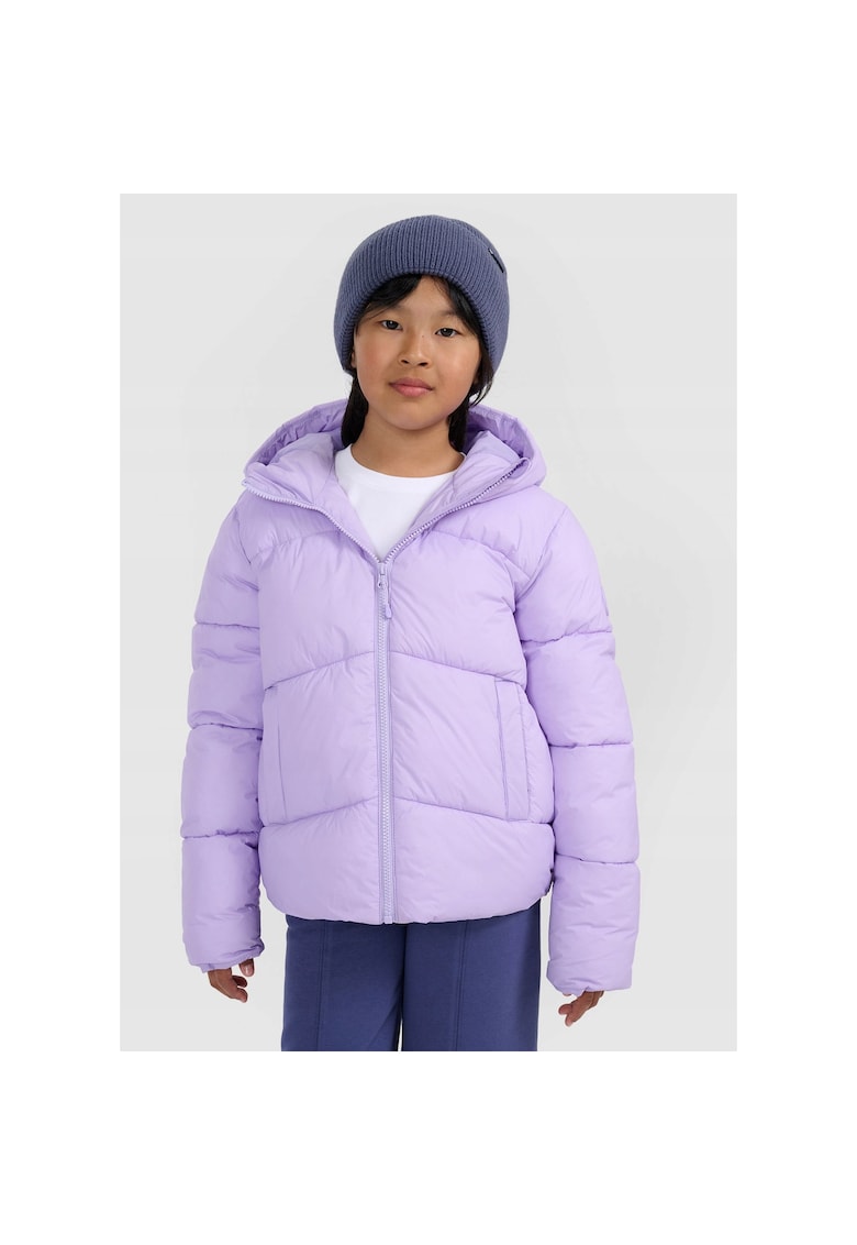 Geaca fete - Poliester - Violet 4FJRAW25TDJAF0825-52S