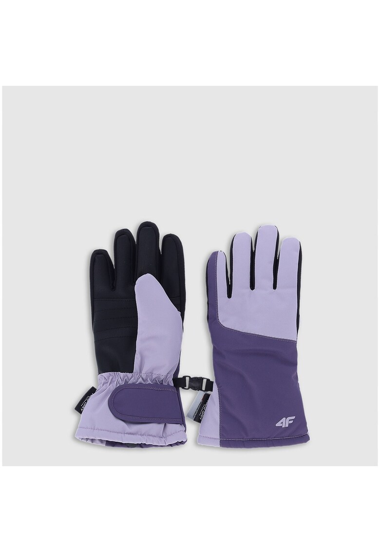 Manusi de schi pentru copii - fiolet - XL - membrana NeoDry - umplutura Thinsulate