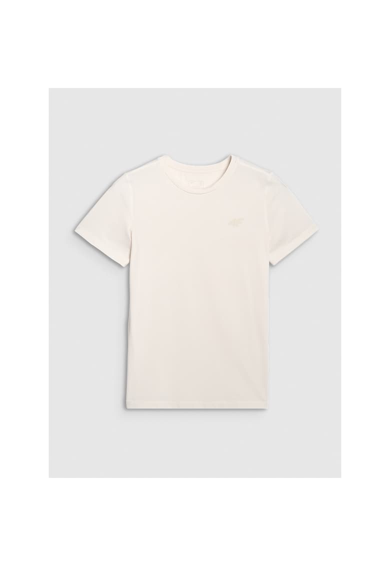 Tricou sport antrenament - bej - poliester