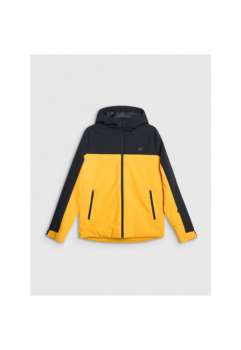 Geaca de schi barbati galben/negru - membrana NeoDry 5000 - poliester -