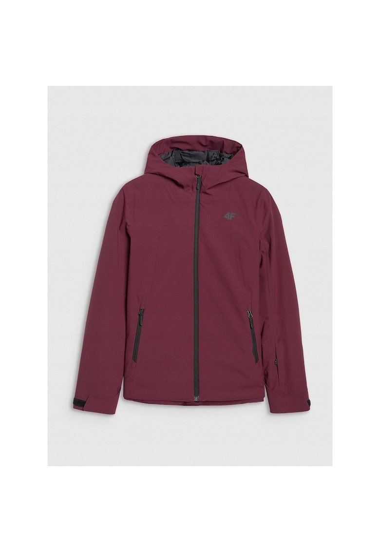 Geaca de schi dama NeoDry 5000 - rosu - impermeabila - Poliester -