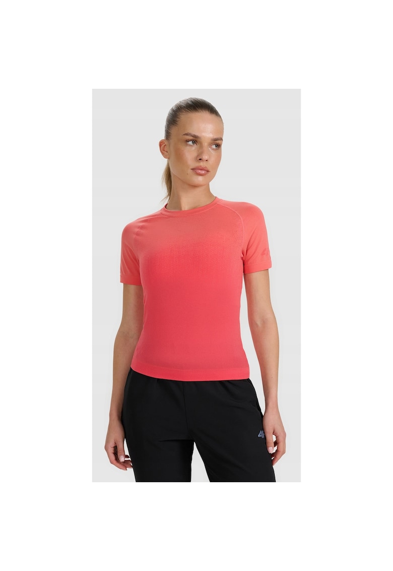 Tricou sport dama antrenament - roz - poliesterdwqf - Roz