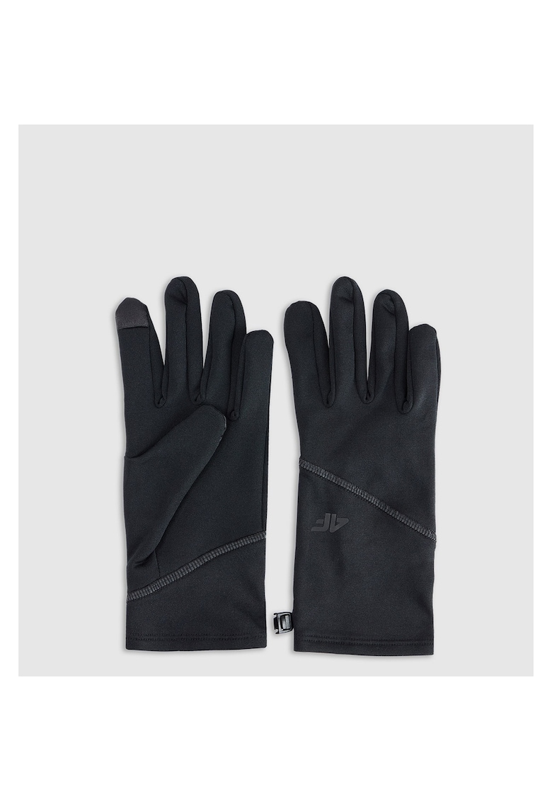 Manusi sport Touch Screen unisex - negre - marimea M - polar