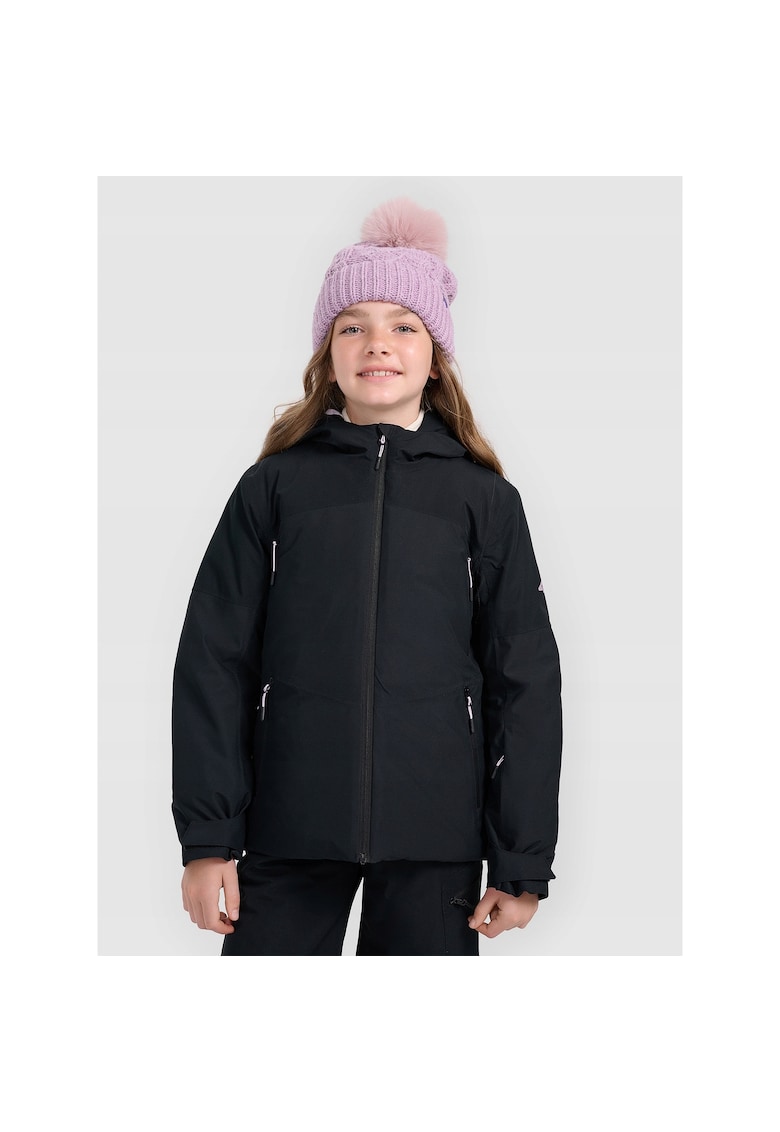 Geaca fete - Poliester - Negru 4FJRAW25TTJAF1037-20S