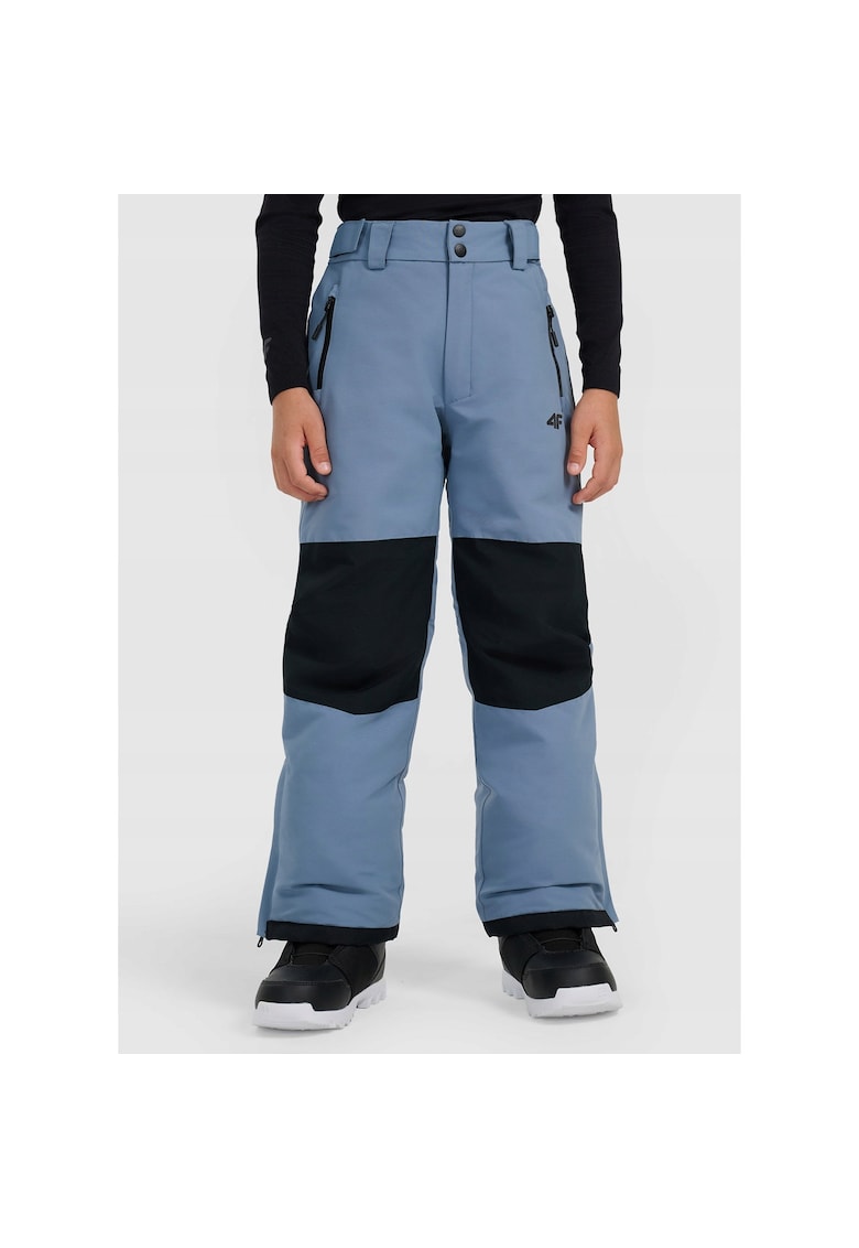 Pantaloni snowboard bleumarin - poliester - izolatie usoara - pentru baieti