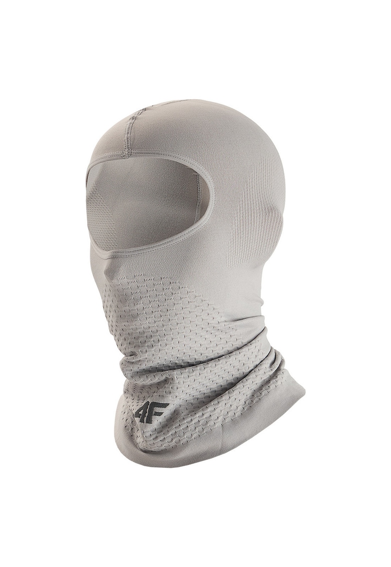Balaclava sport - unisex elastica - gri - poliester - S/M