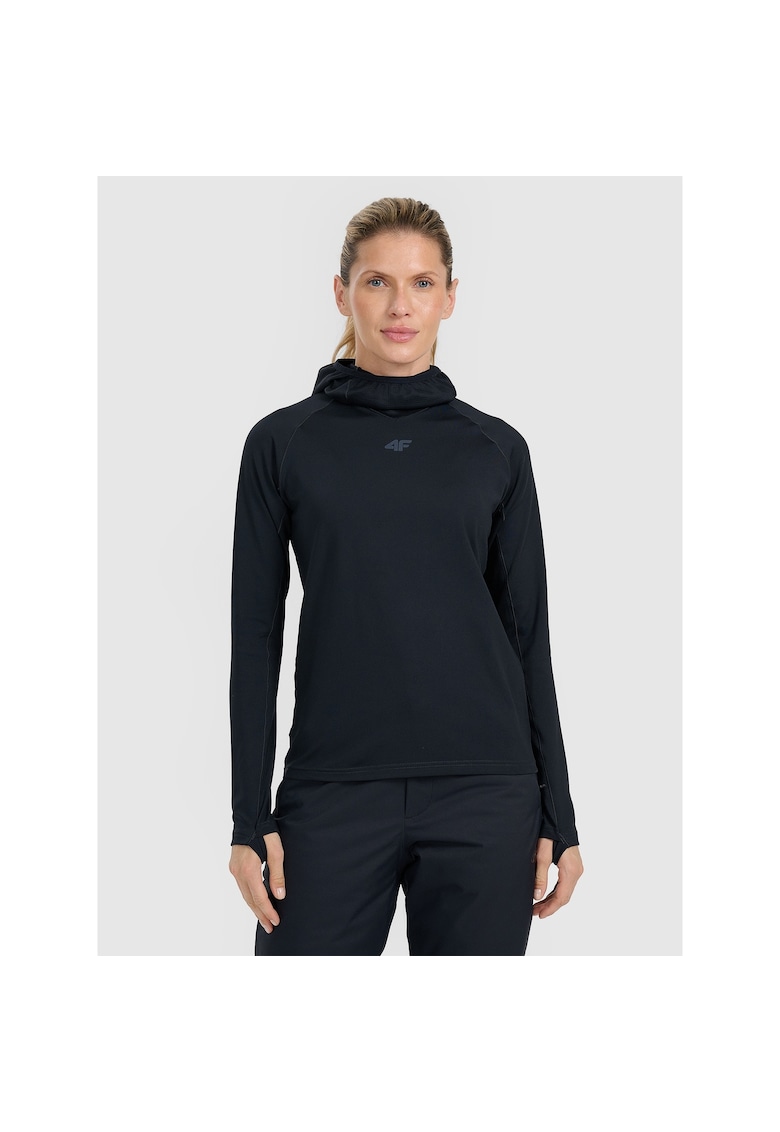 Bluza termica dama WAW25UBRUF094-20S - 4F - Poliester - Negru