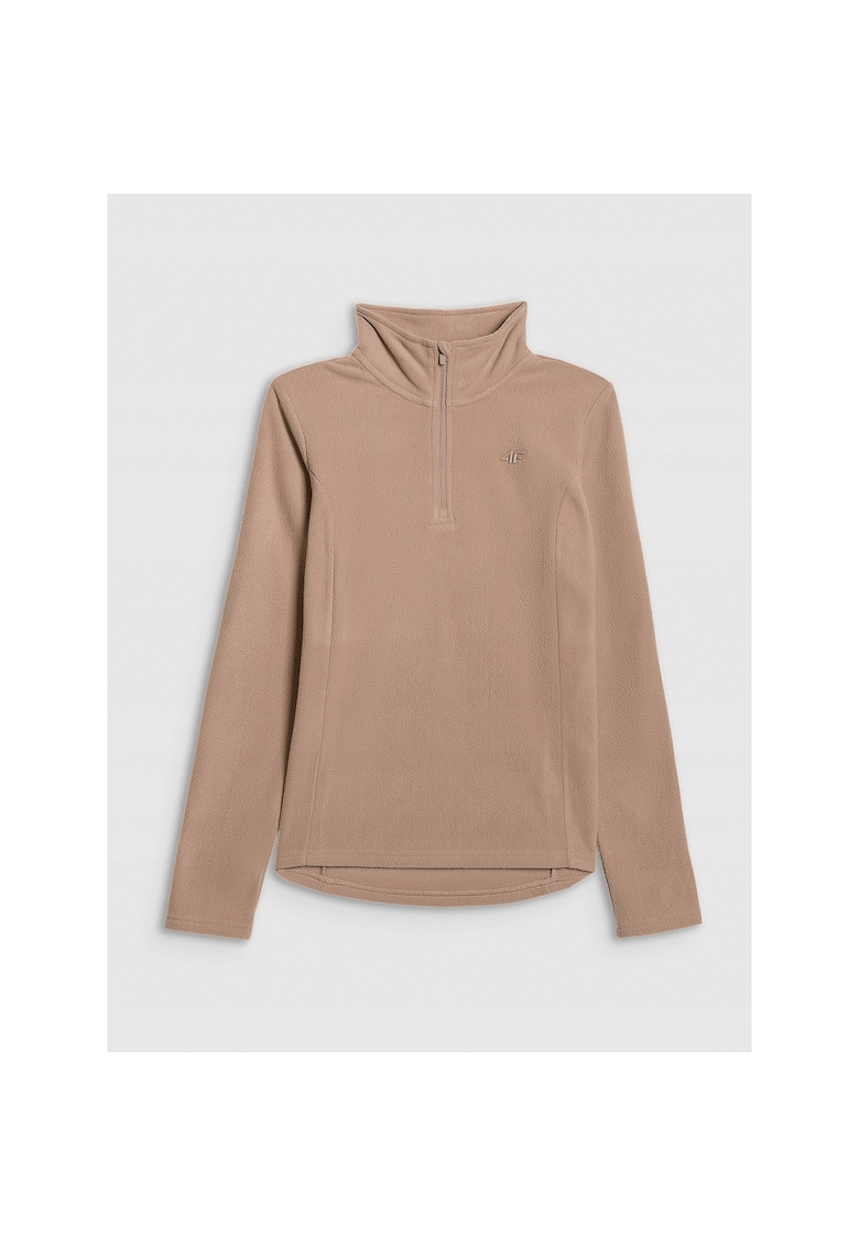 Bluza sport unisex - calda - maro - fleece periat -