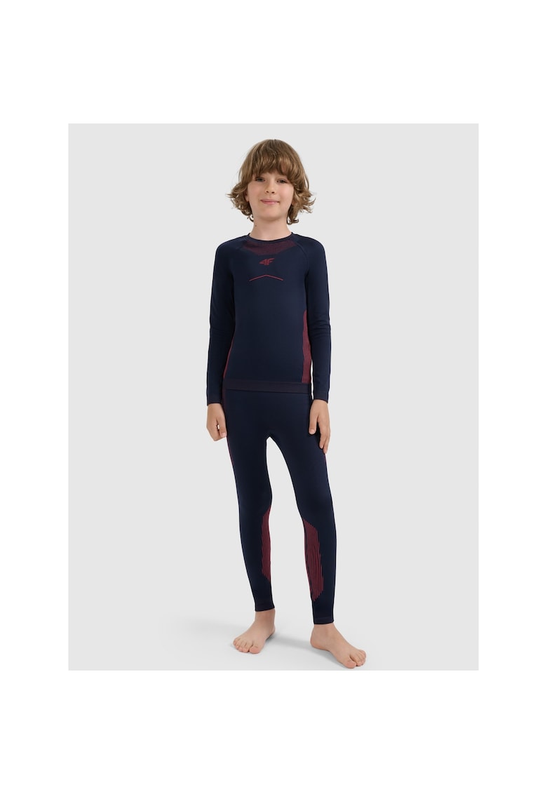 lenjerie termoactiva poliamida - 4F - Rosu/Bleumarin