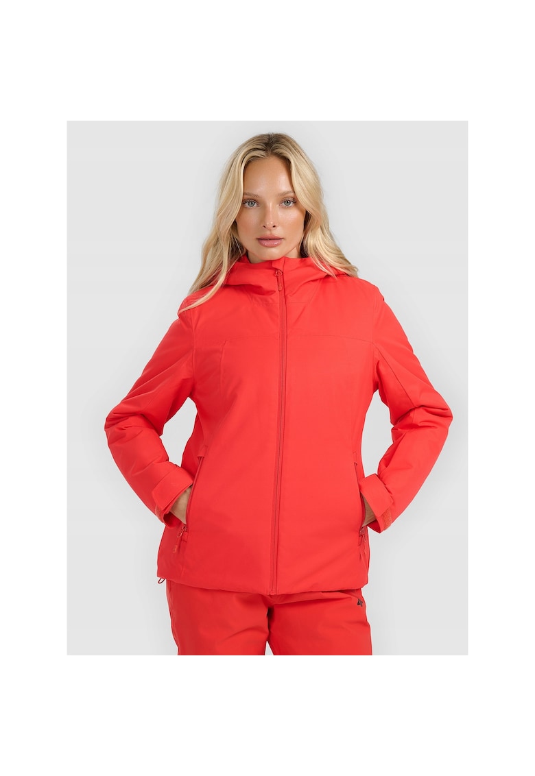 Geaca de schi femei - rosu - membrana NeoDry 5000/3000 - izolatie din poliester