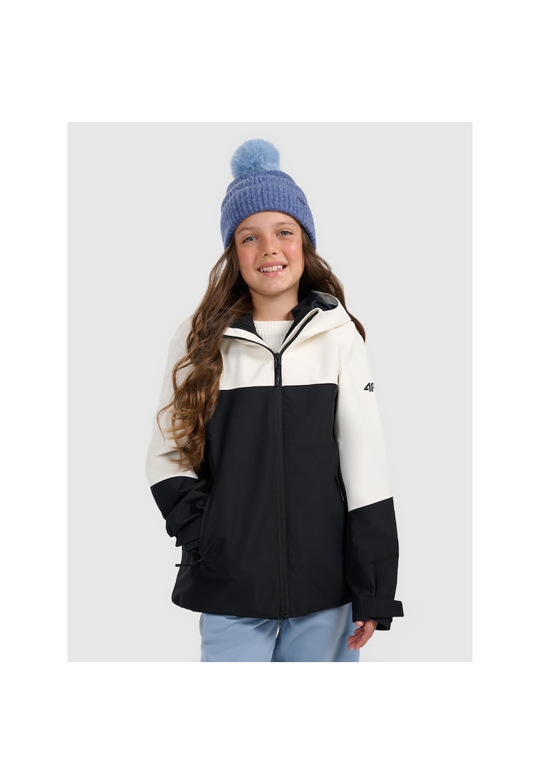 Geaca fete JRAW25TTJAF1013-20S - 4F - Poliester - Negru