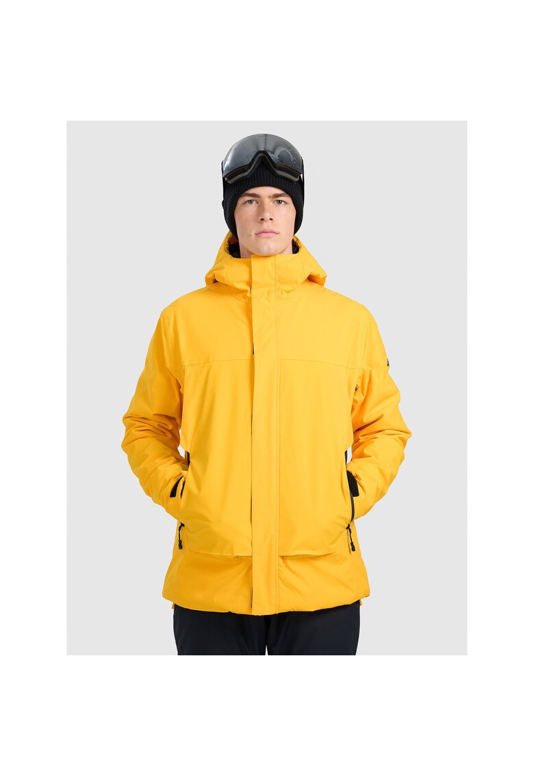 Jacheta sport barbati WAW25TTJAM0793-70S - 4F - Poliester - Galben -