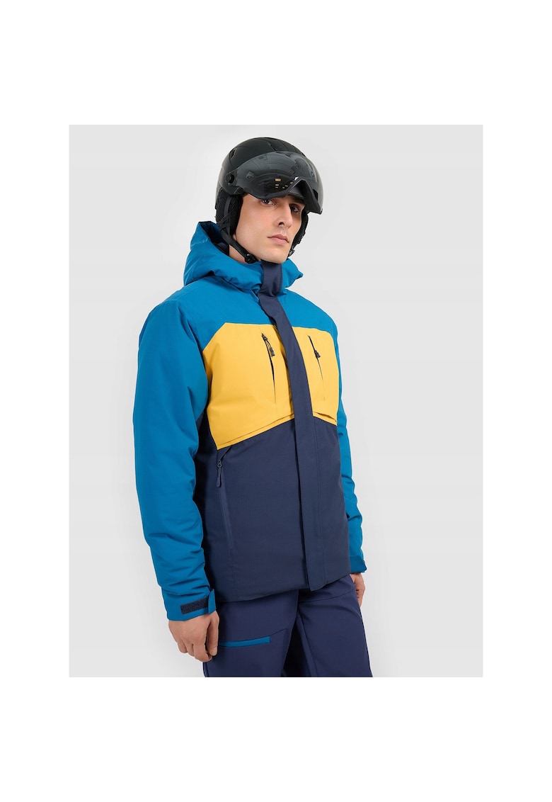 Geaca de schi barbati - poliester - multicolor