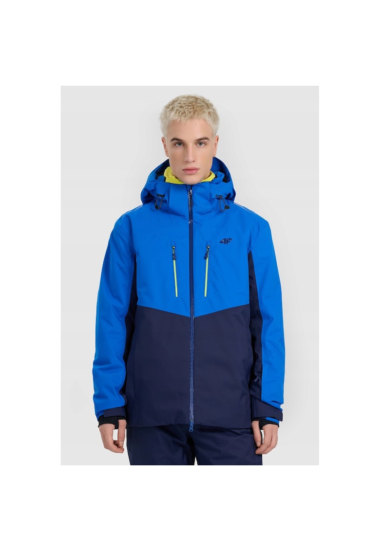 Geaca de schi barbati poliester - albastru -