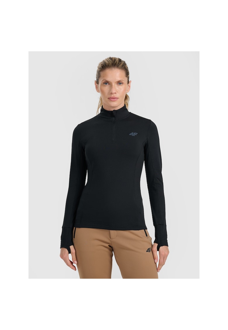 Bluza sport dama poliester - negru
