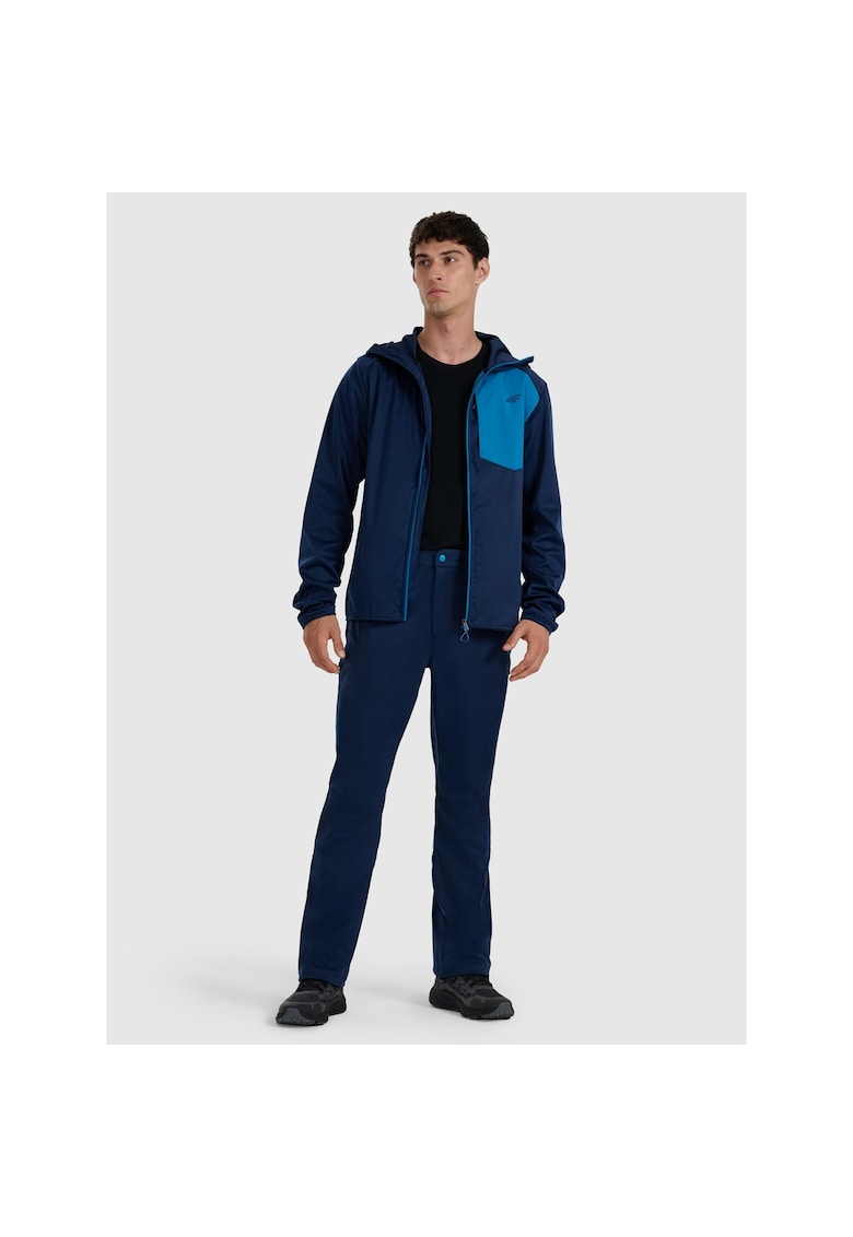 4f Pantaloni trekking barbati - bleumarin - Bleumarin