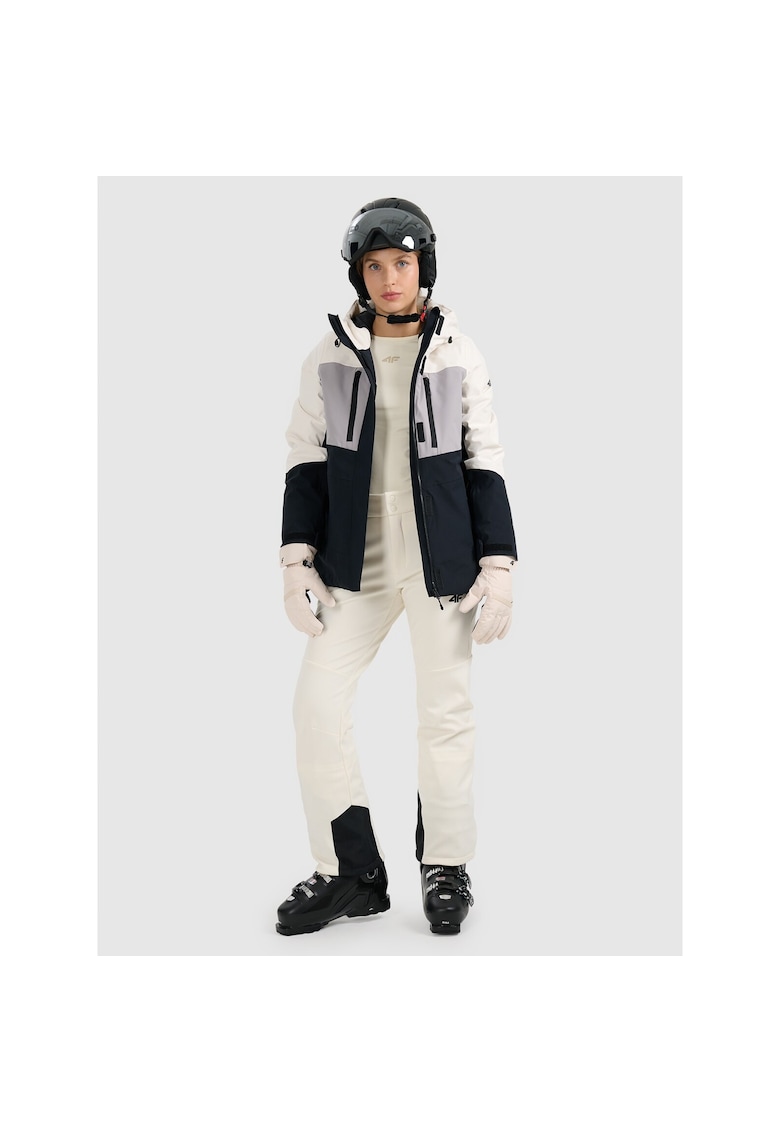 Pantaloni sport dama schi - bej - poliester