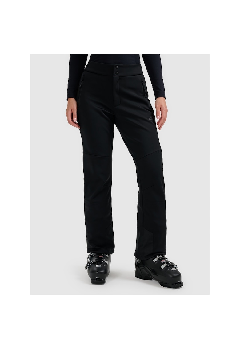 Pantaloni sport dama negru - poliester