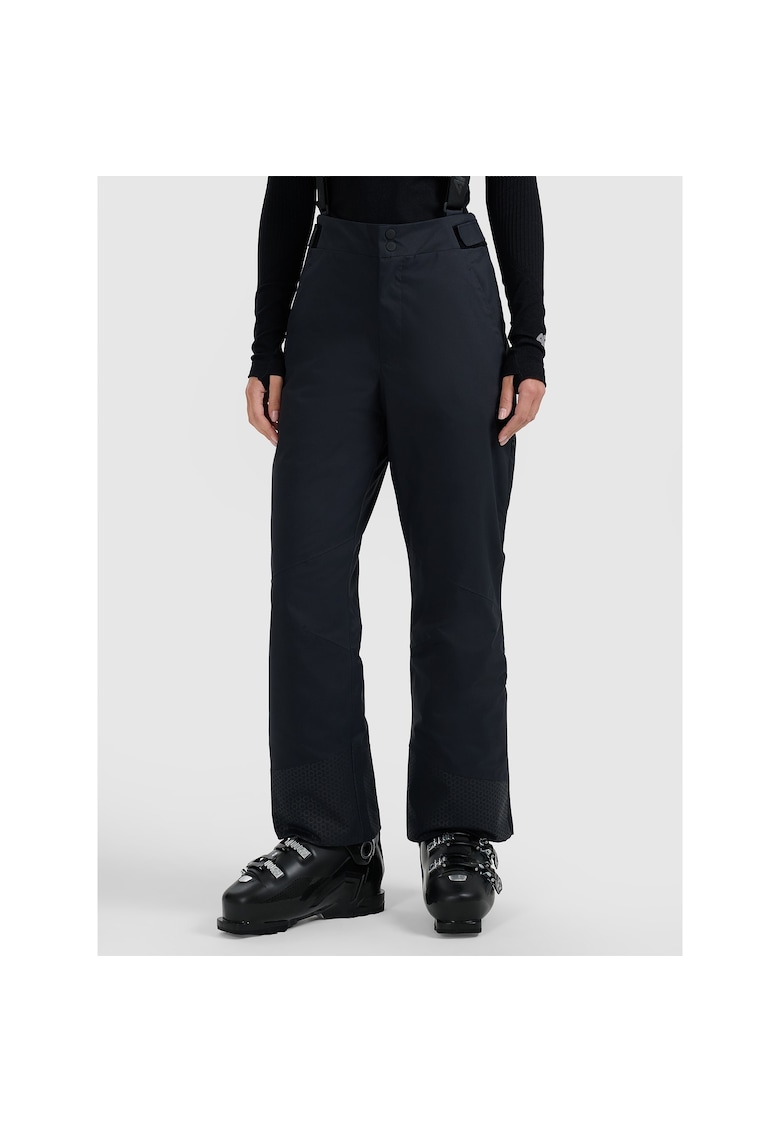 Pantaloni sport dama - schi - negru - poliestercsa - Negru