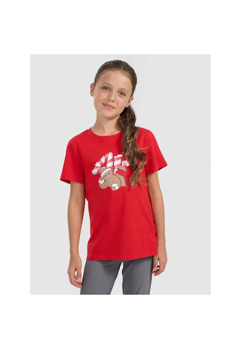 Tricou copii bumbac - rosu