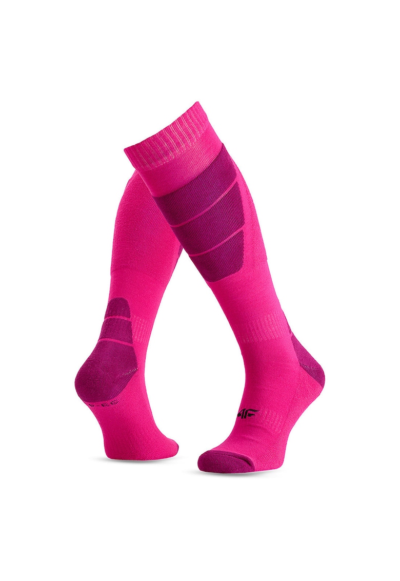 Sosete sport dama roz - 39-42 - tehnologie 4FWarm - intariri in zone cheie