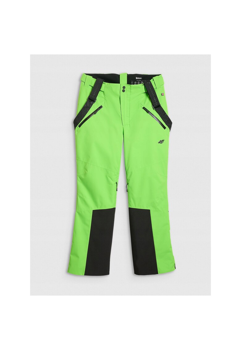 Pantaloni barbati - schi - poliester - Verde