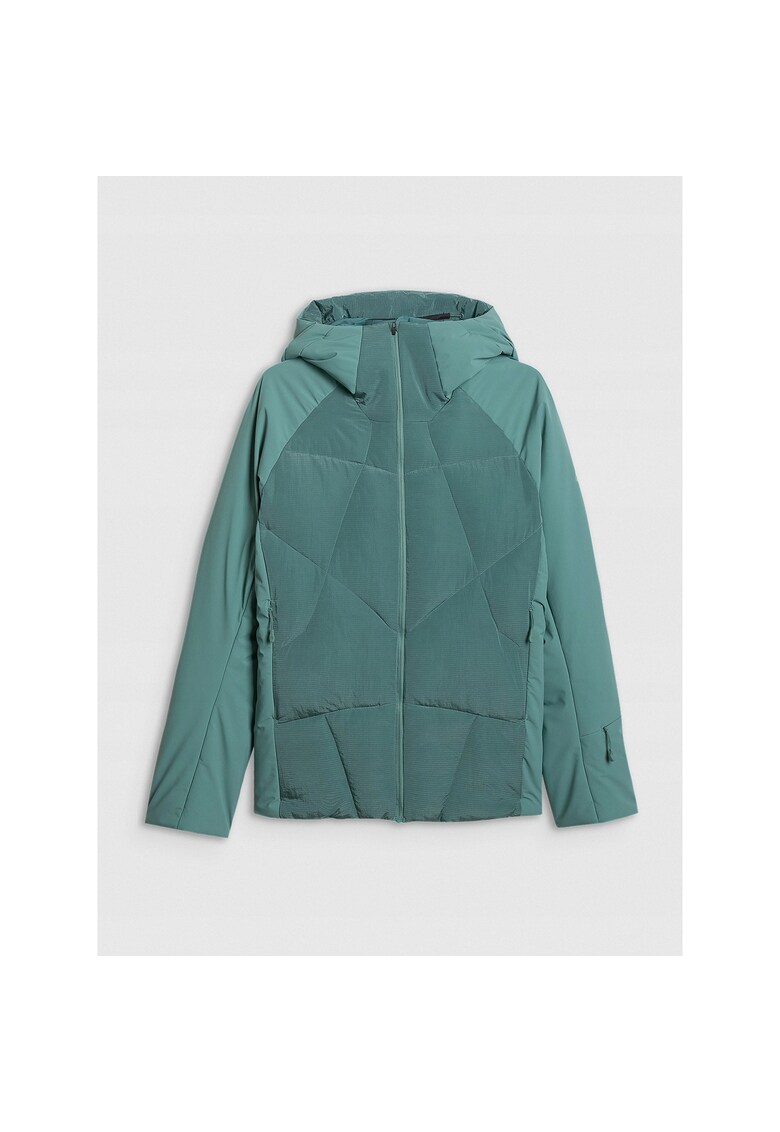 Geaca de schi barbati - din poliester - verde