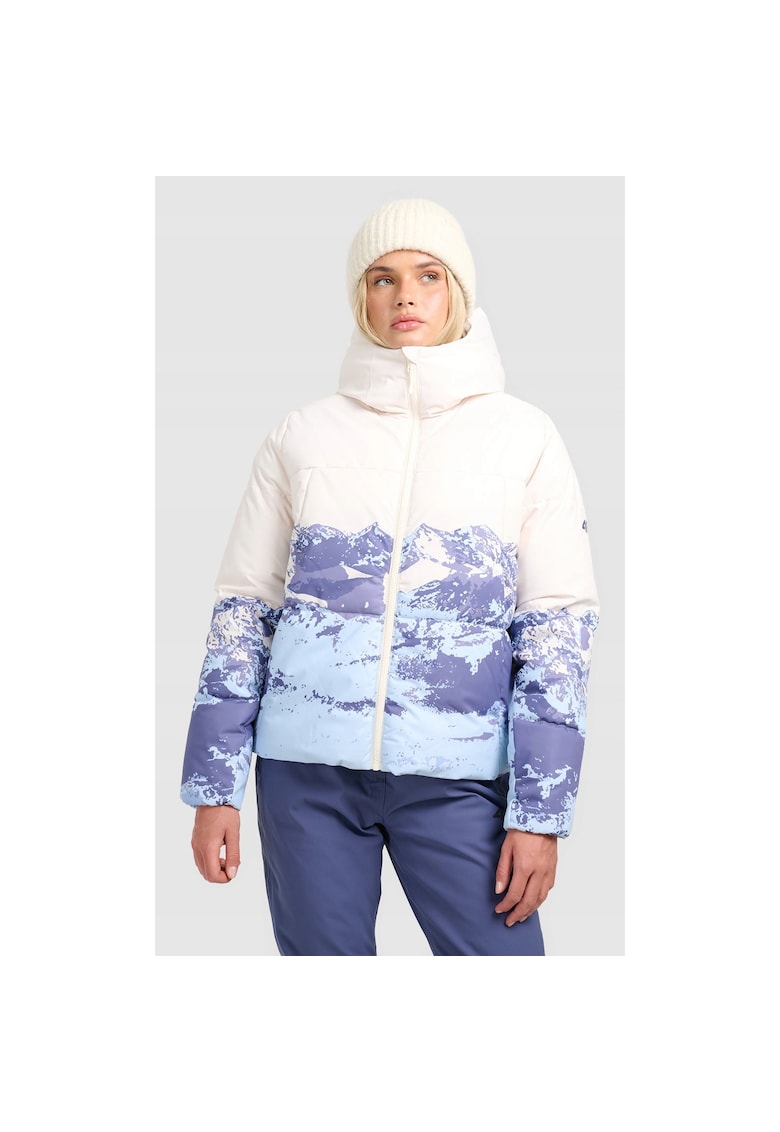 Geaca de schi dama NeoDry 5000 - poliester - Albastru