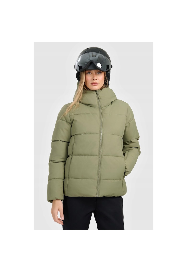 Geaca de schi dama NeoDry 5000 - kaki - Verde/Kaki