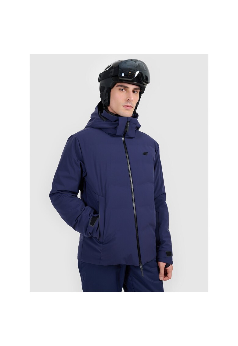 Geaca de schi pentru barbati - poliester - bleumarin