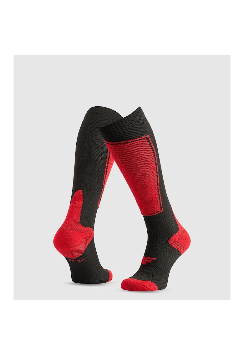 Sosete sport barbati poliester - tehnologie 4FWarm - rosu -
