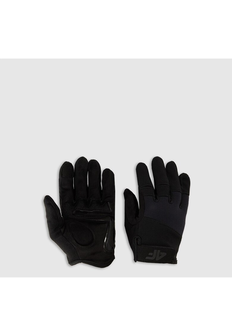 Manusi sport model unisex - cu insertii din gel - negru -