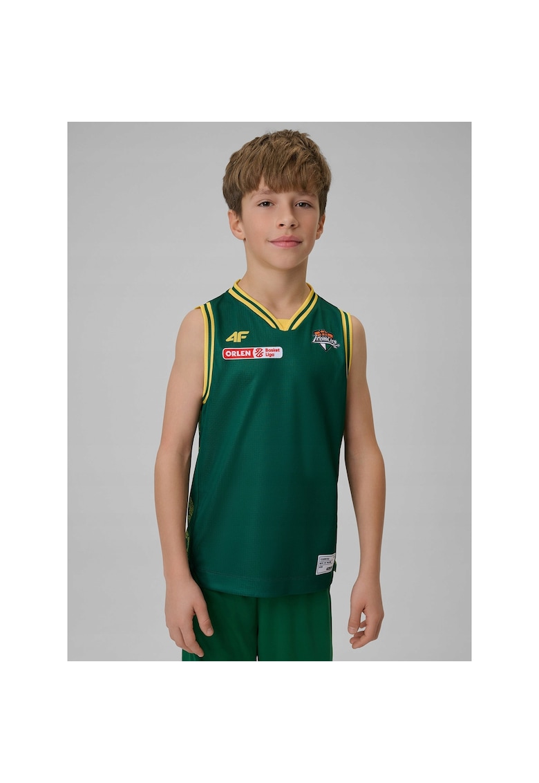 Maiou sport copii - verde - poliester