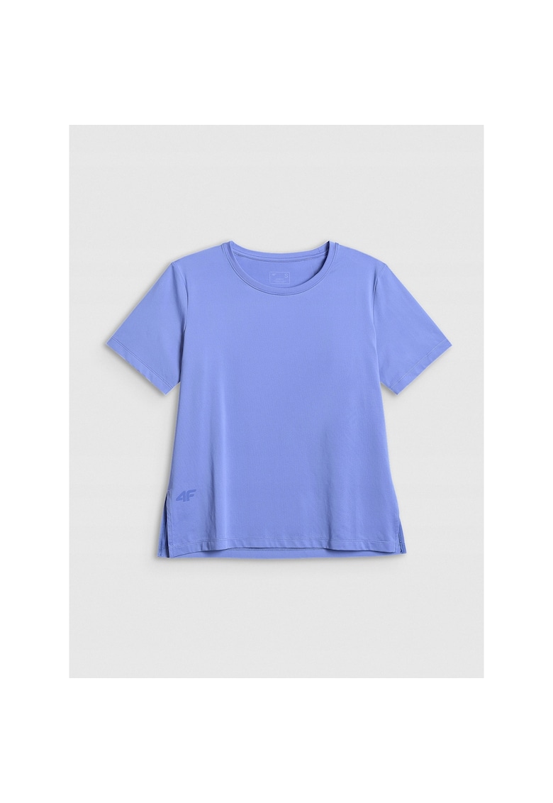 Tricou sport dama pentru antrenament - albastru - poliester