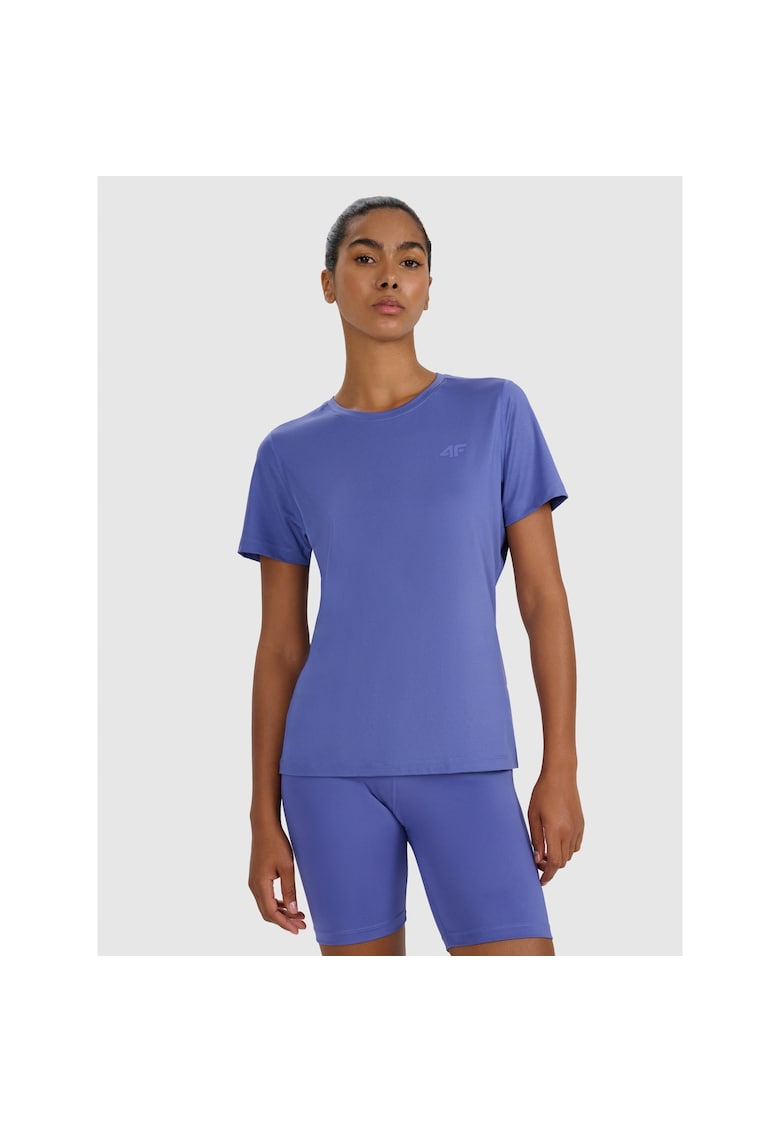 Tricou sport antrenament - albastru - din poliester