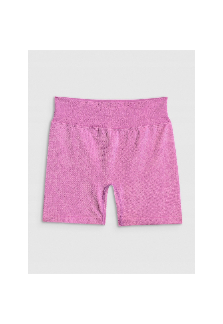 Pantaloni sport dama pantaloni scurti antrenament - roz - poliester