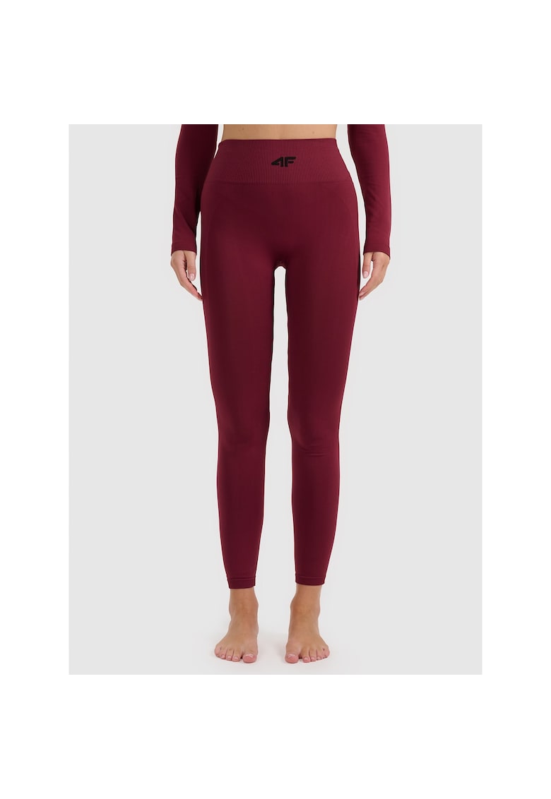 Pantaloni sport dama - poliamida - rosu -