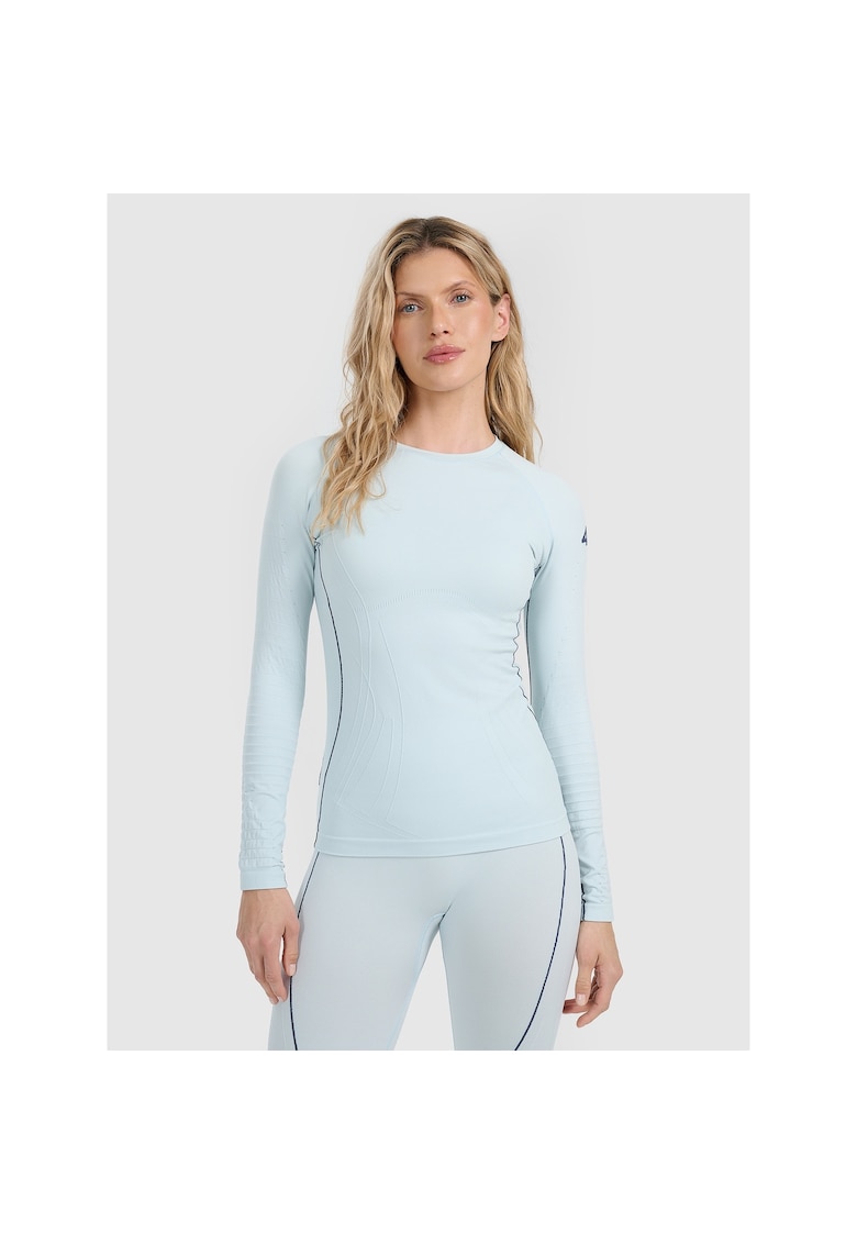 Bluza sport dama - poliester - albastru deschiswqfwqd - Albastru deschis