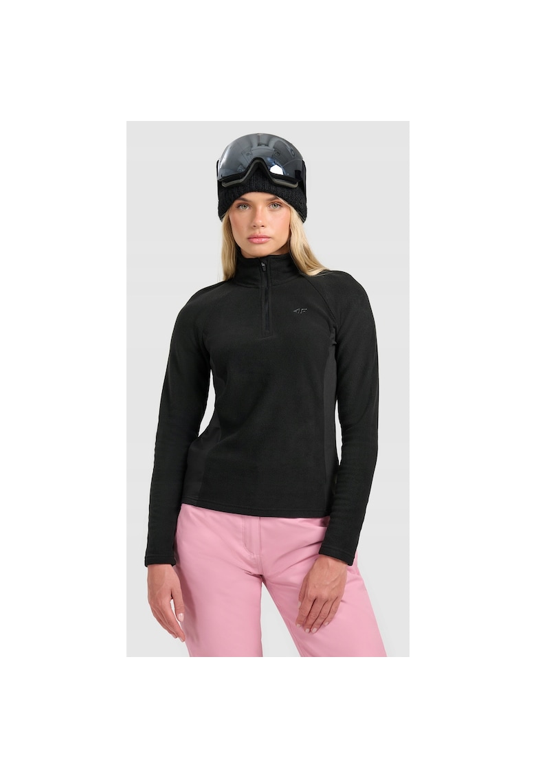 Bluza sport unisex - poliester - negru