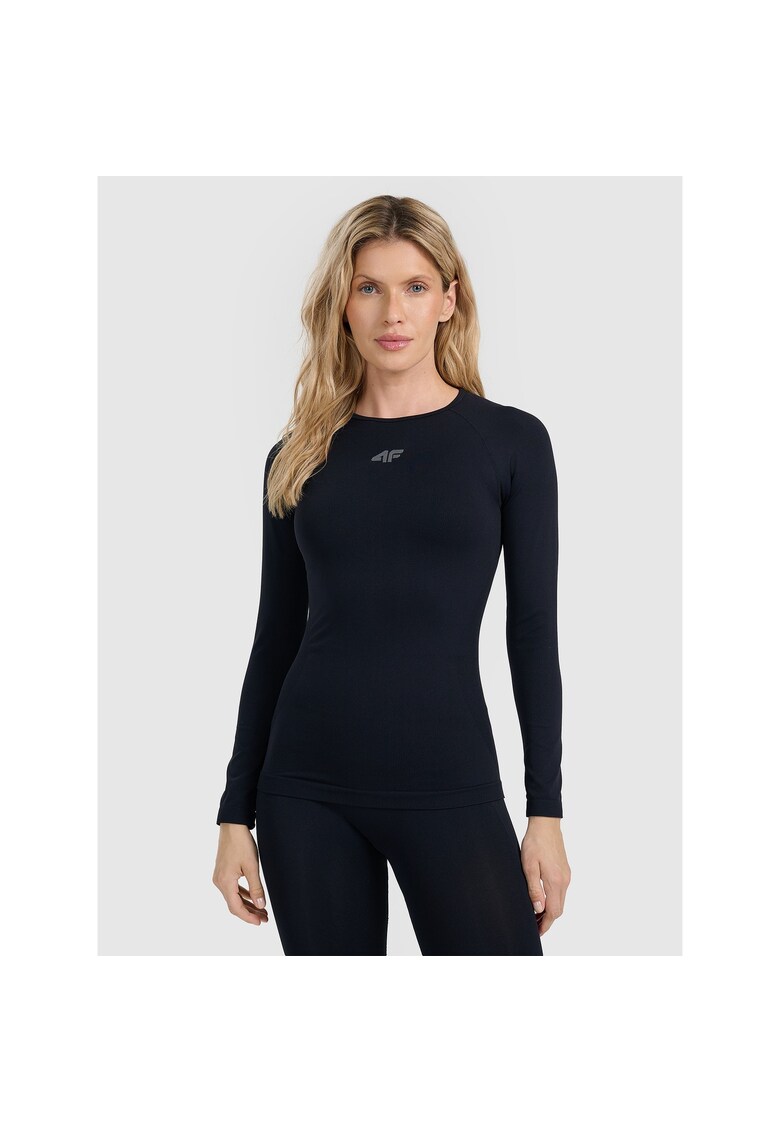 Bluza schi dama - din poliester - neagra -