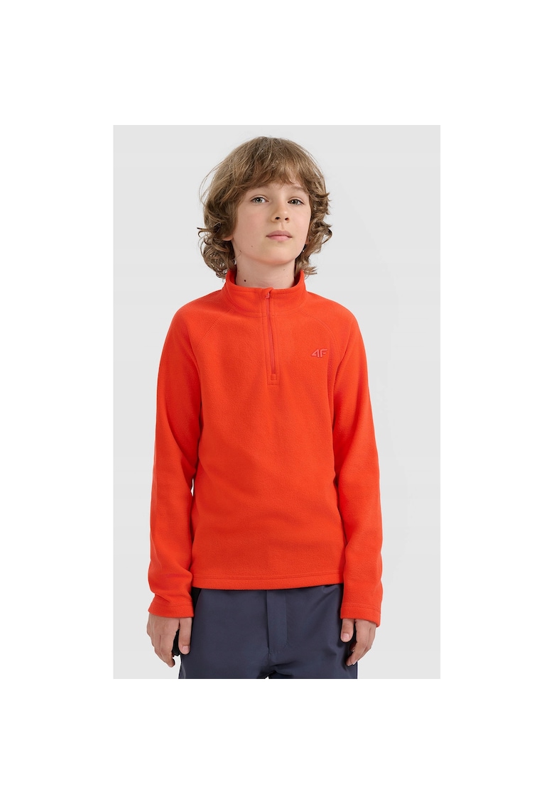 Bluza sport copii - poliester - rosu