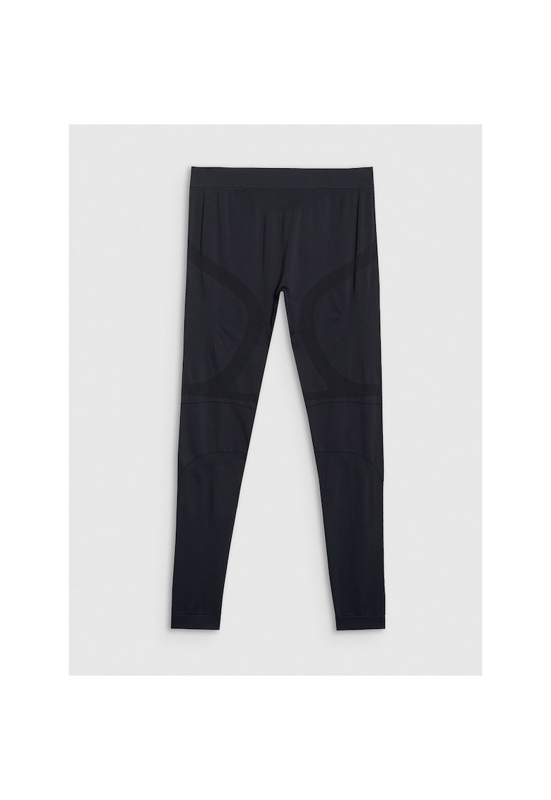 Pantaloni de schi barbati - poliester - termoactivi - negru -