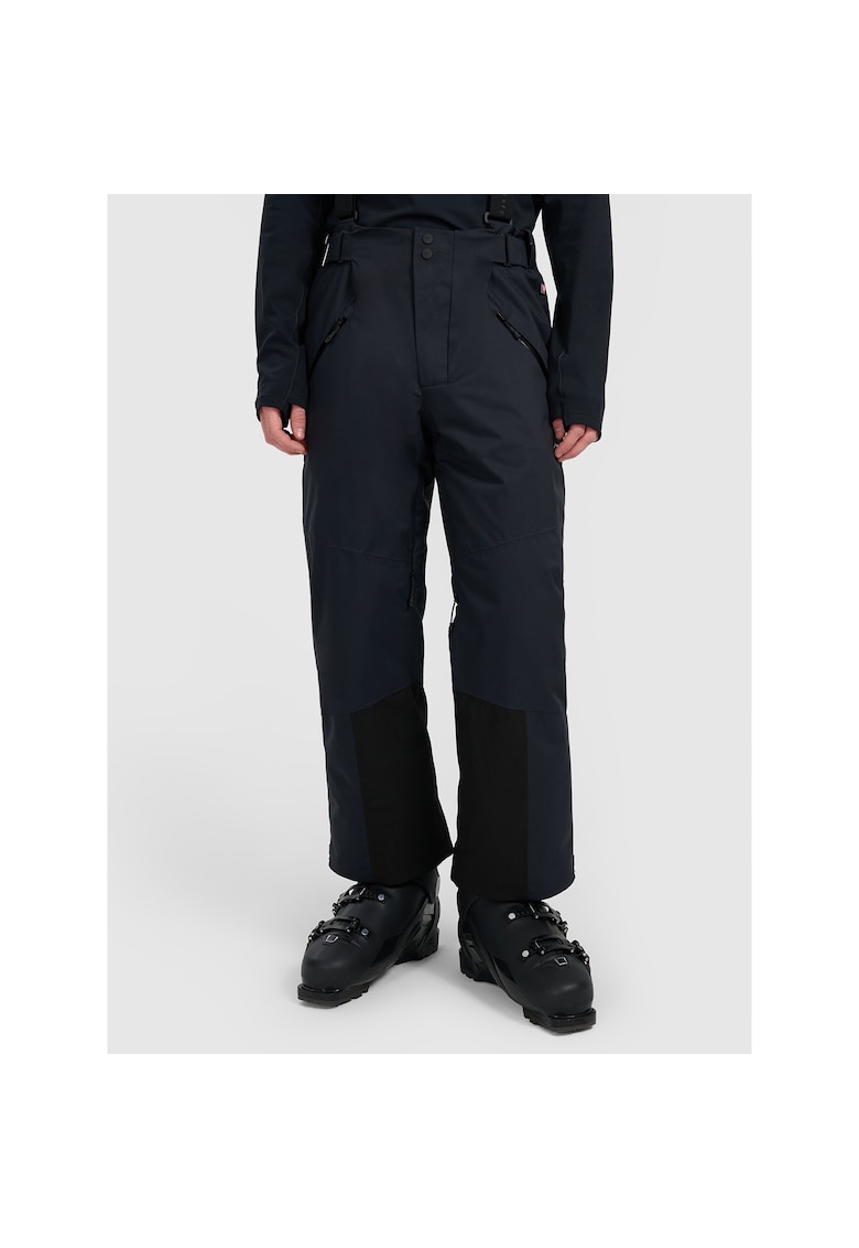 Pantaloni ski barbati - poliester - negru