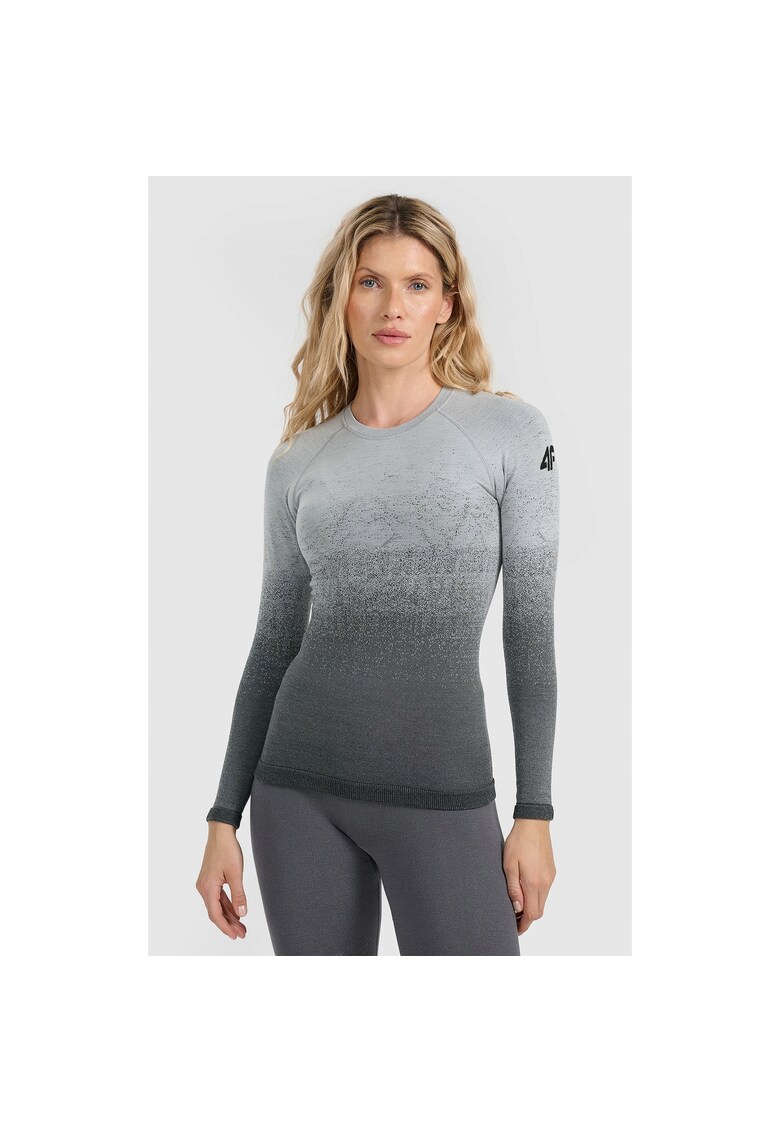 Bluza termica dama merino gri XS/