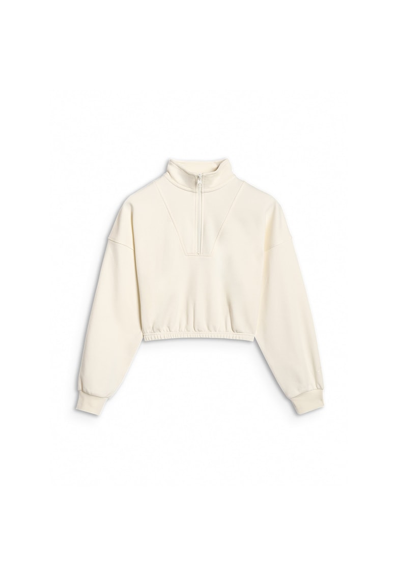 Bluza fete JWAW25TSWSF1939-11S - 4F - Bumbac - Alb -