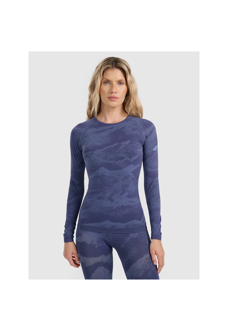 Bluza sport dama - poliester - albastru - Albastru