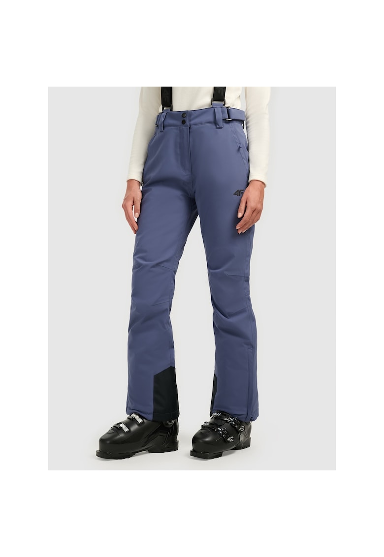 Pantaloni sport dama - schi - membrana NeoDry - bleumarin - poliester
