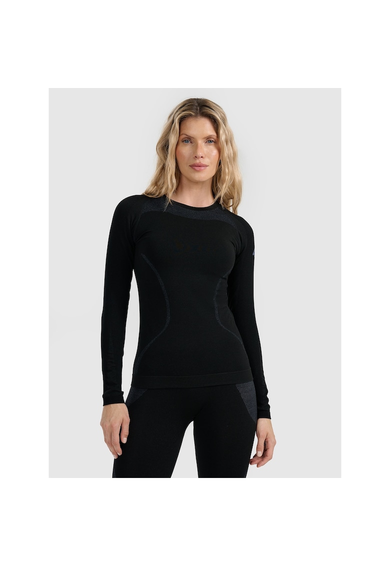 Bluza sport dama - Poliamida - negru -