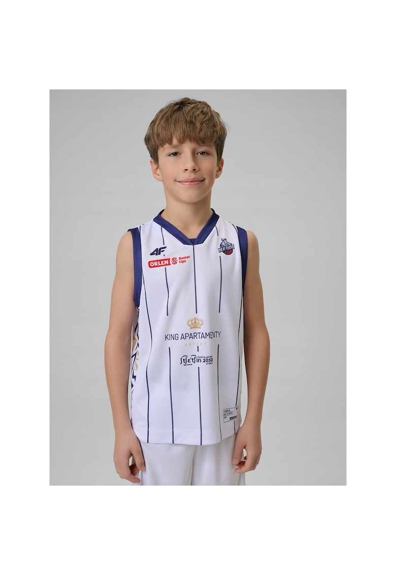 Maiou sport copii alb