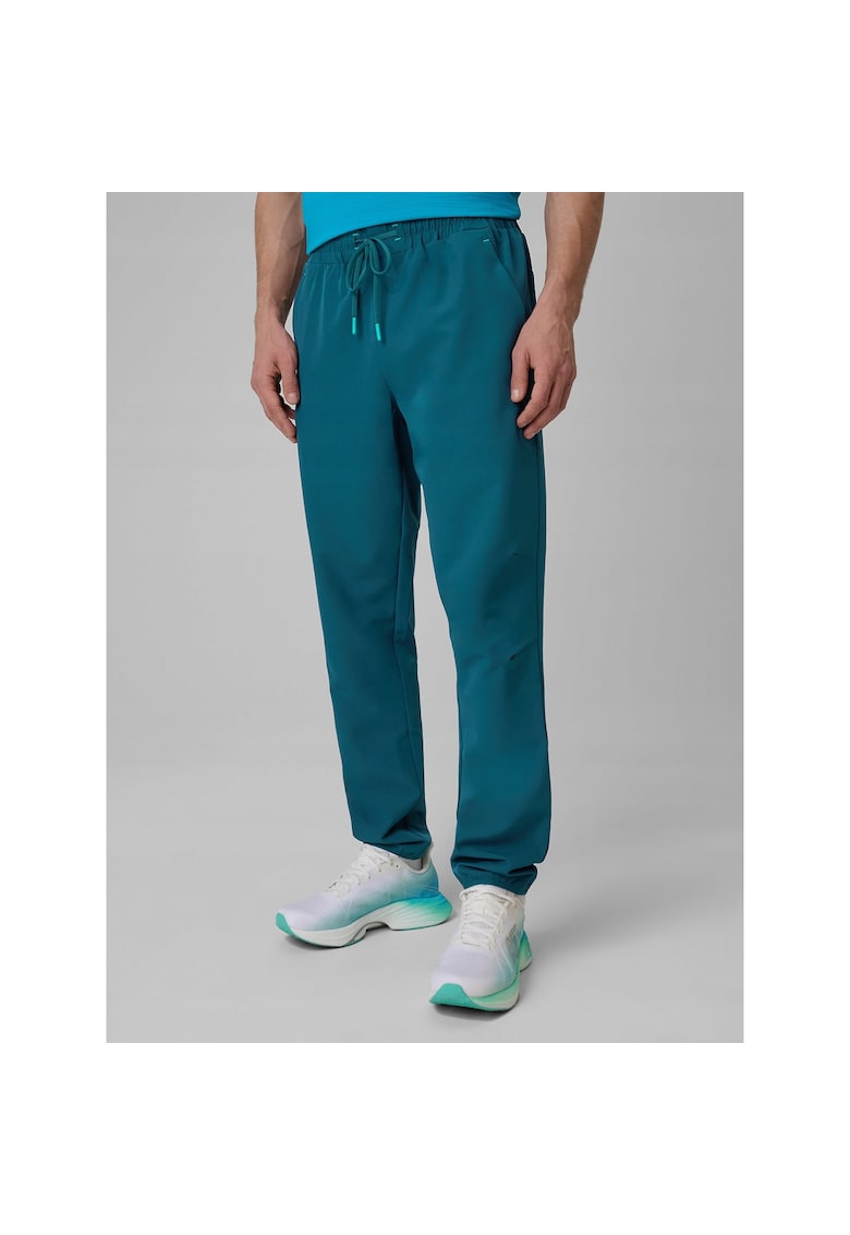 Pantaloni sport barbati poliester - albastri